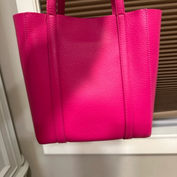Balenciaga Pink Tote Bag Structured Leather - Picture 4 of 6